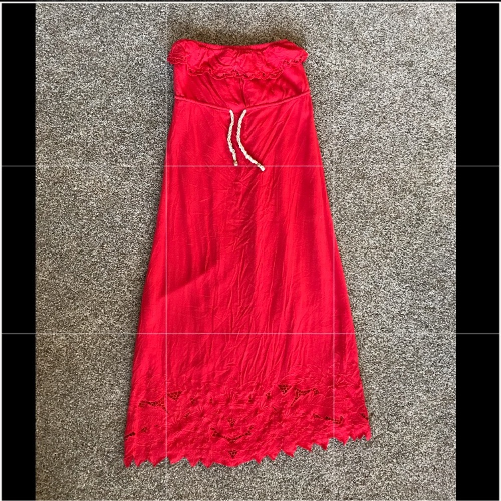 Coral Maxi Dress